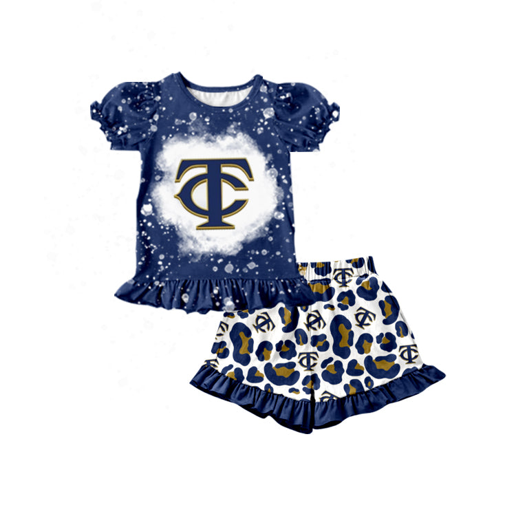 baby girls custom team design outfit