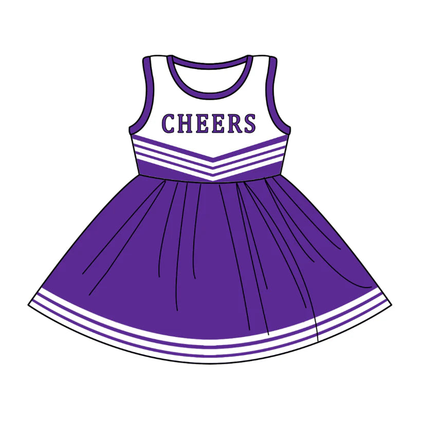Toddle girls wholesale custom team design dress