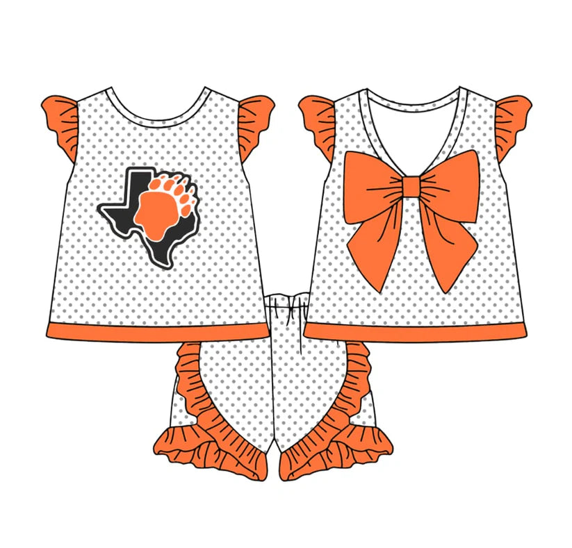Kids custom team summer outfit