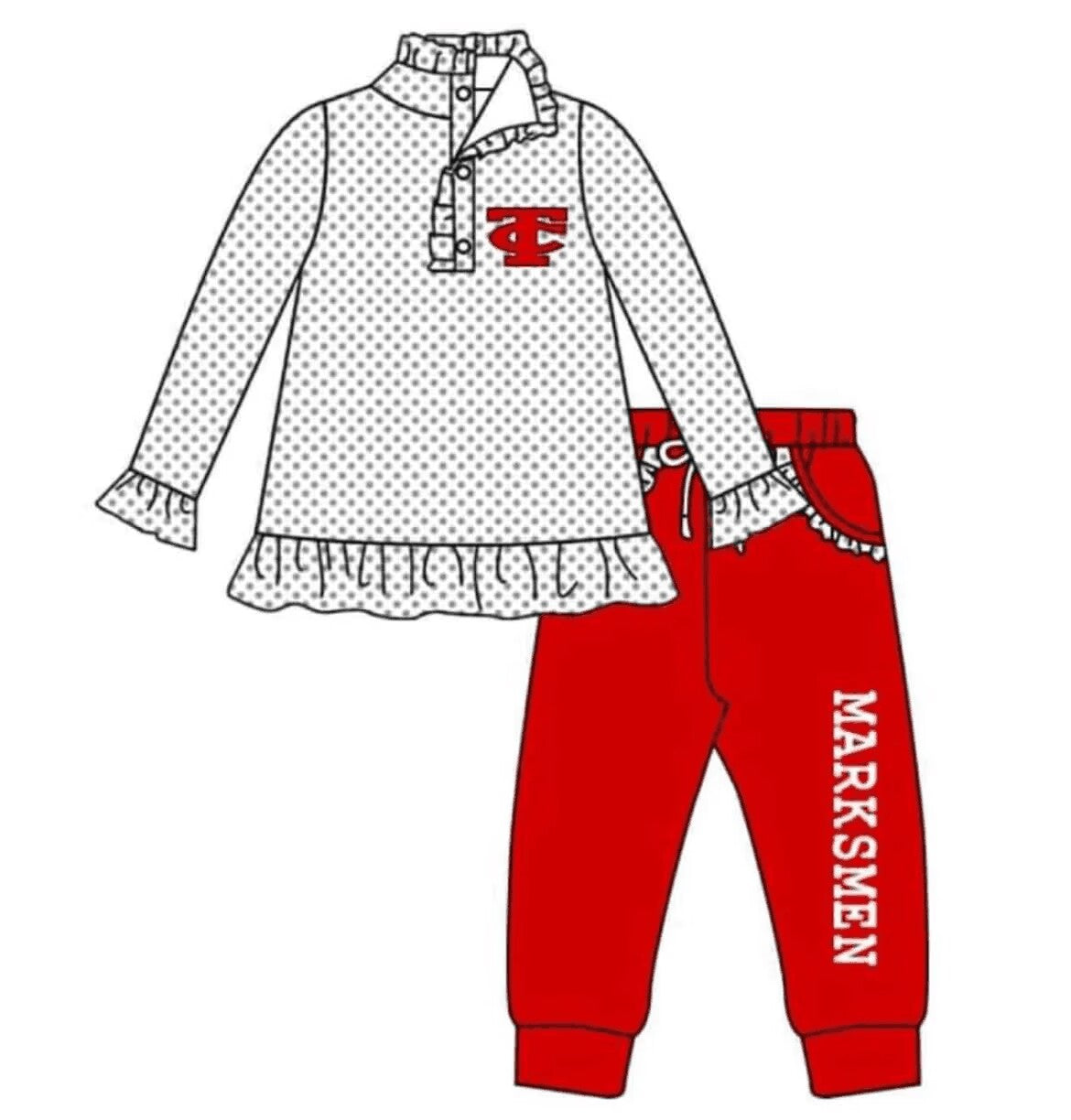 baby boy team design long sleeve outfit