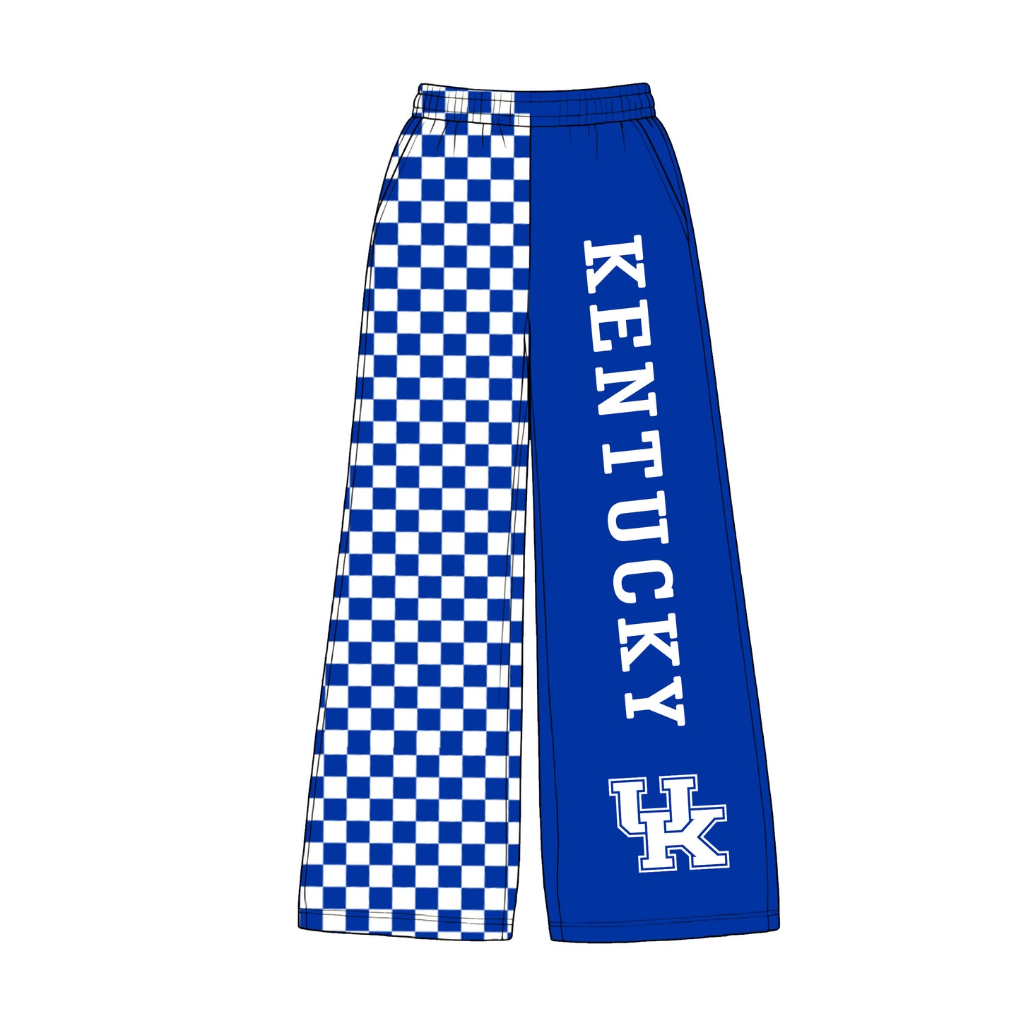 Adult women Kentucky team design milk silk pants