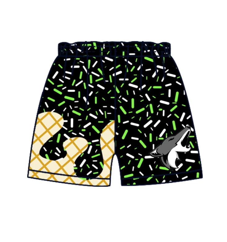 toddle baby custom team shorts
