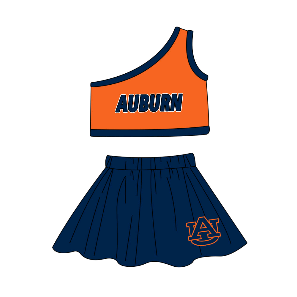 Baby girls custom team cheer outfit add shorts