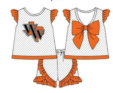 Kids custom team summer outfit