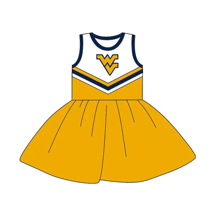 Toddle girls wholesale custom team design dress