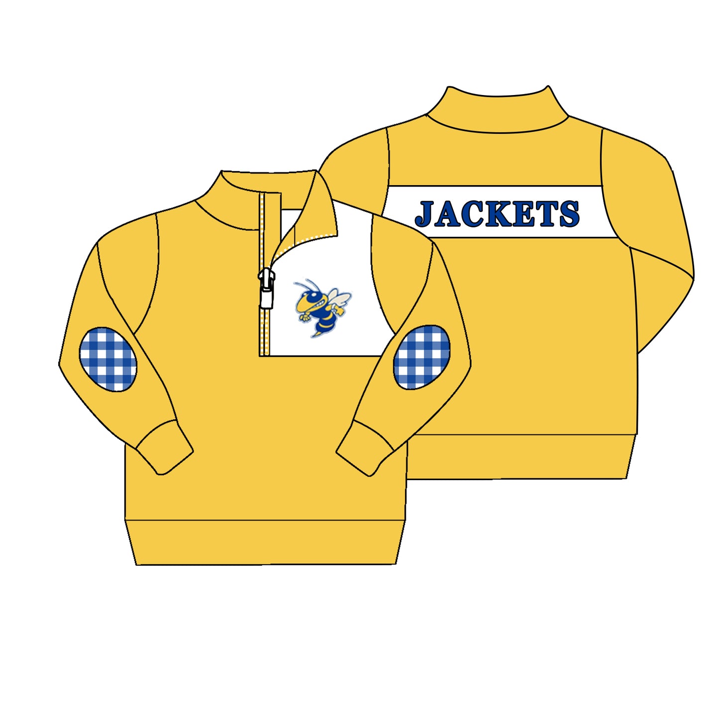 baby boy long sleeve college team pullover