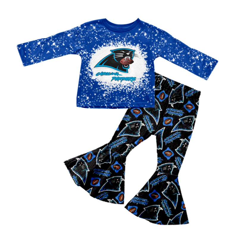 baby girls long sleeve team clothing set, moq 3