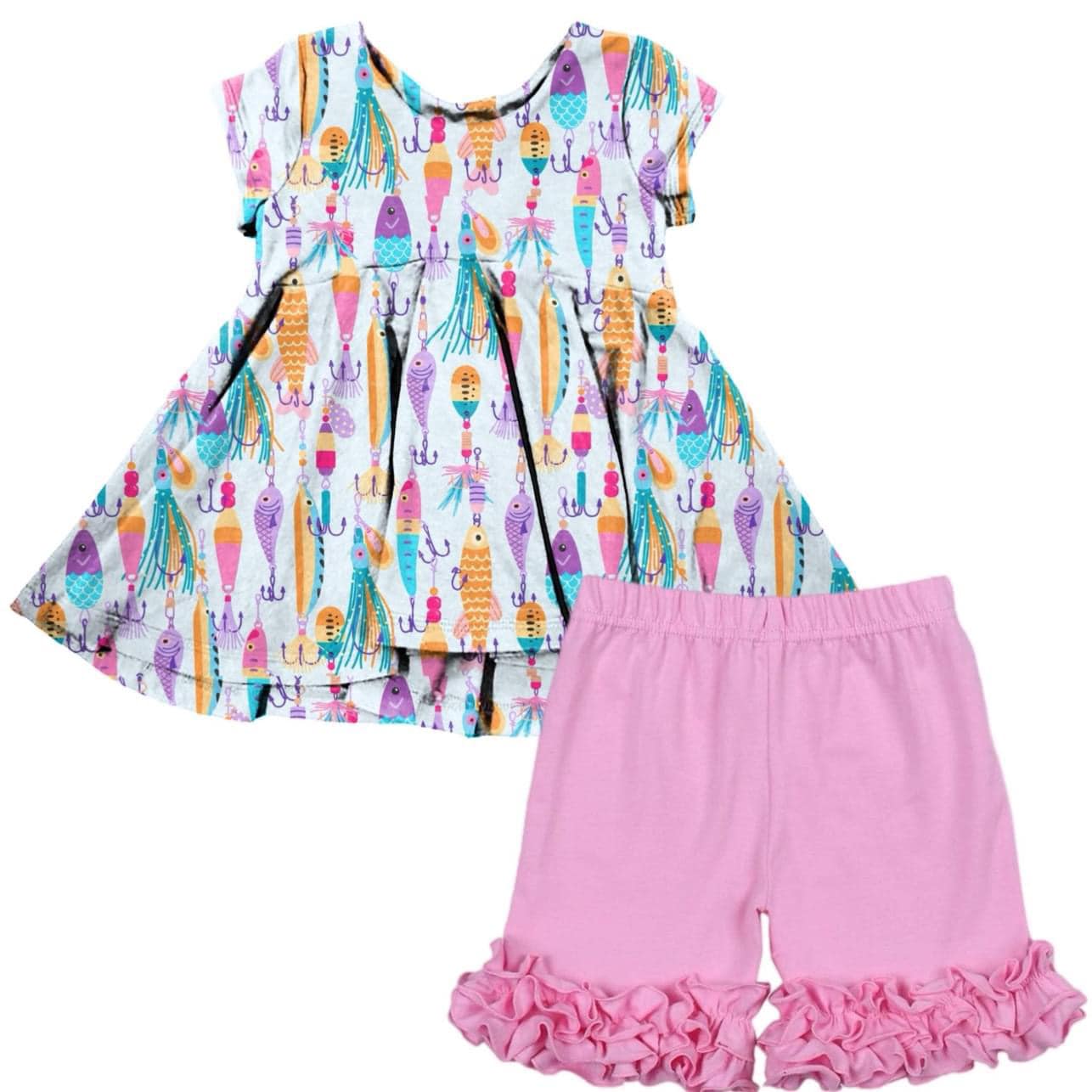 infant baby girls wholesale outdoor fishing clothes