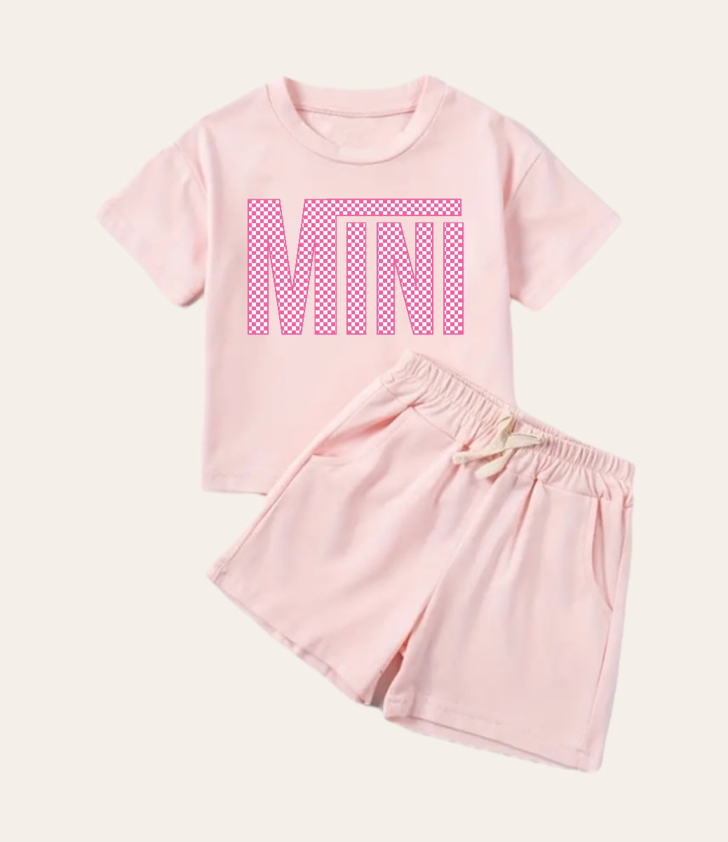 baby girl mini letter summer fashion clothes
