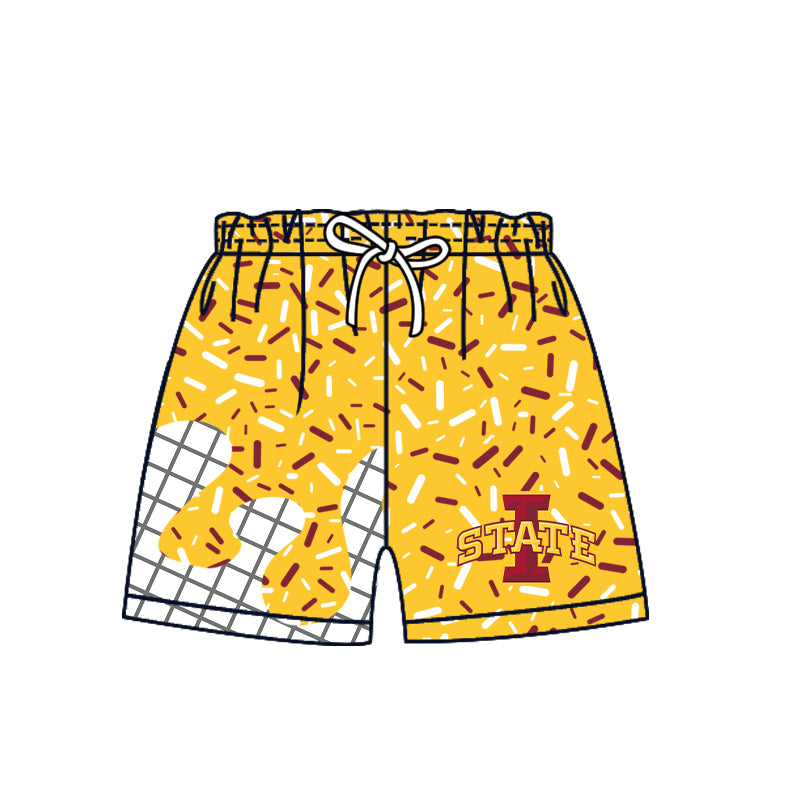toddle baby custom team summer shorts