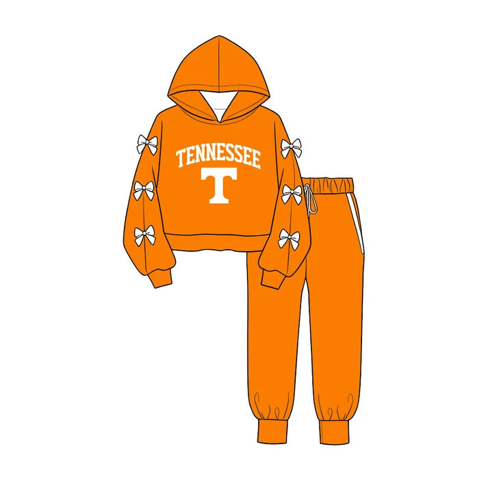 Toddle kids custom tennessee team design boy long sleeve clothes wholesale price