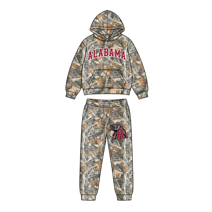 Toddle kids custom alabama team design boy long sleeve clothes wholesale price