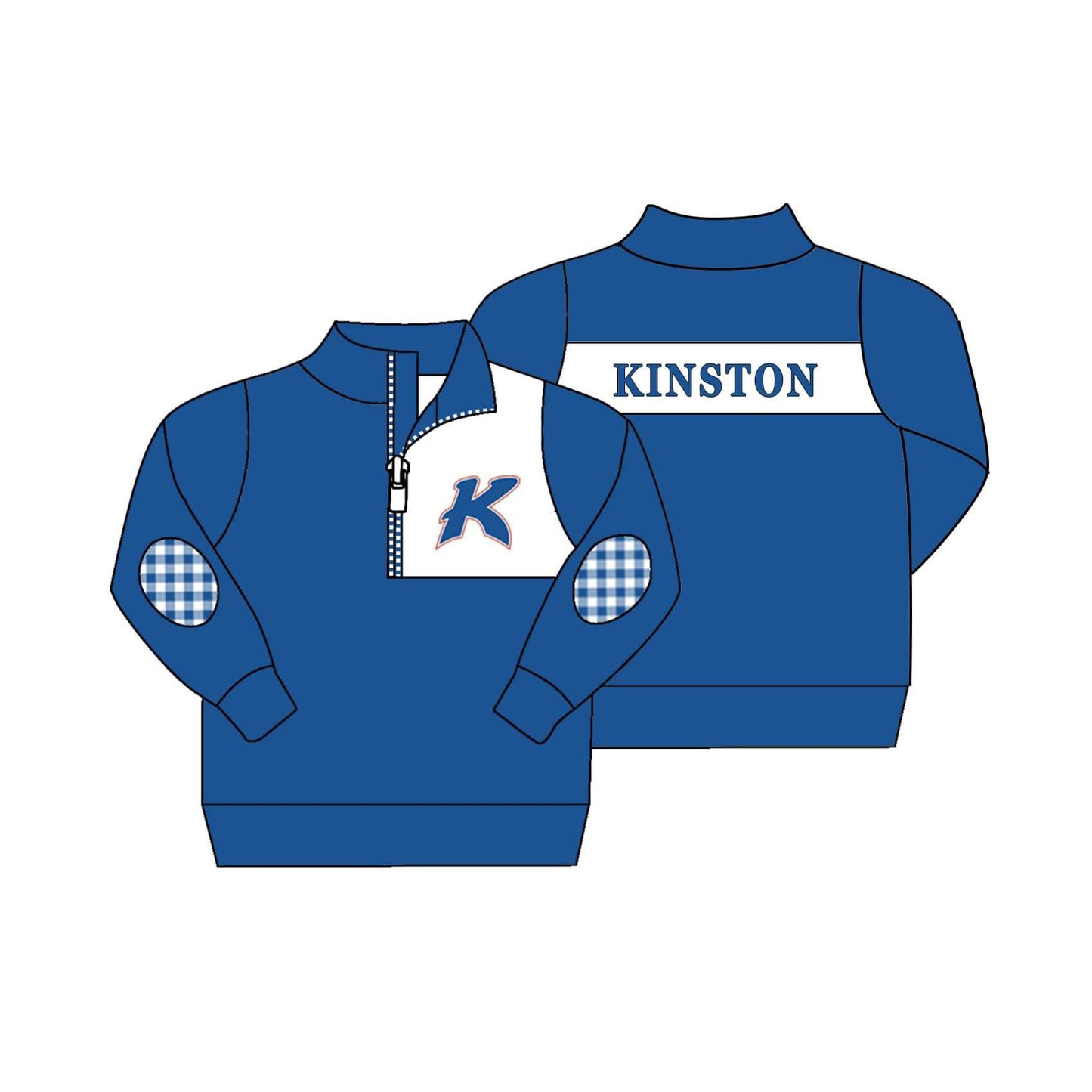 baby boy long sleeve football team pullover