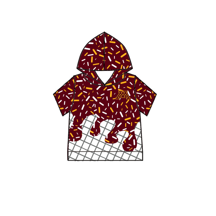 baby boy custom team design hoodie top