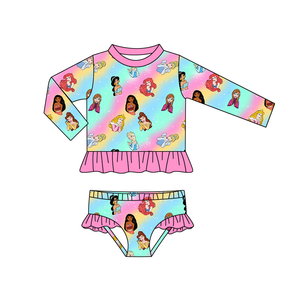 infant baby girls princess bathing suit