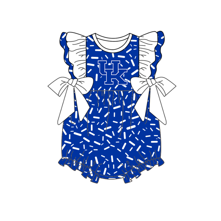 Team design toddle baby girls summer romper