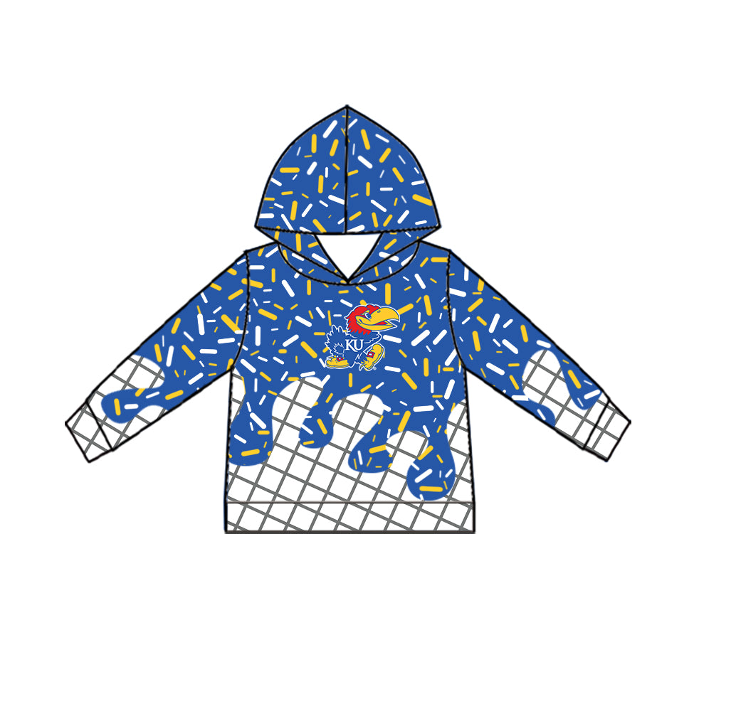 baby boy custom team design hoodie top