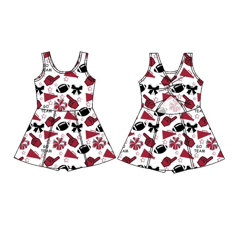 Kids baby custom team dress/hoodie top/shorts