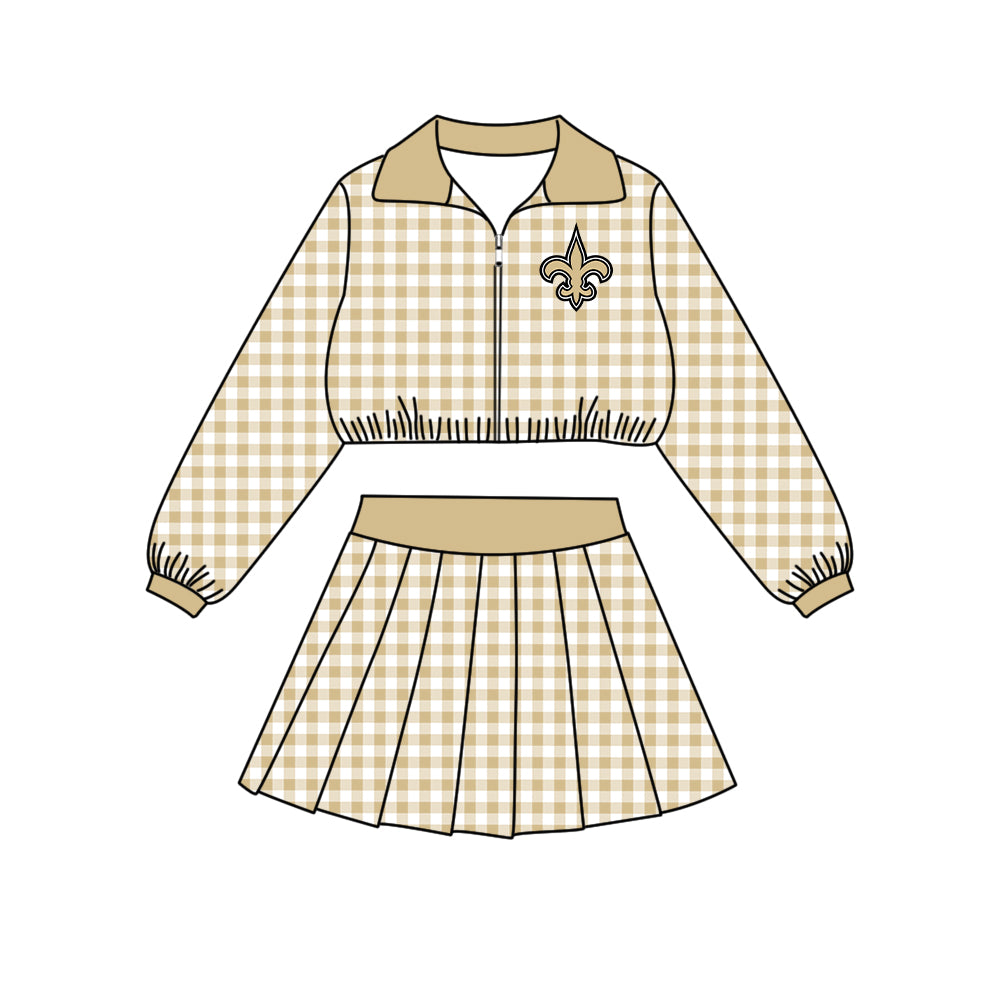 Toddle kids custom team design long sleeve pullover outfit