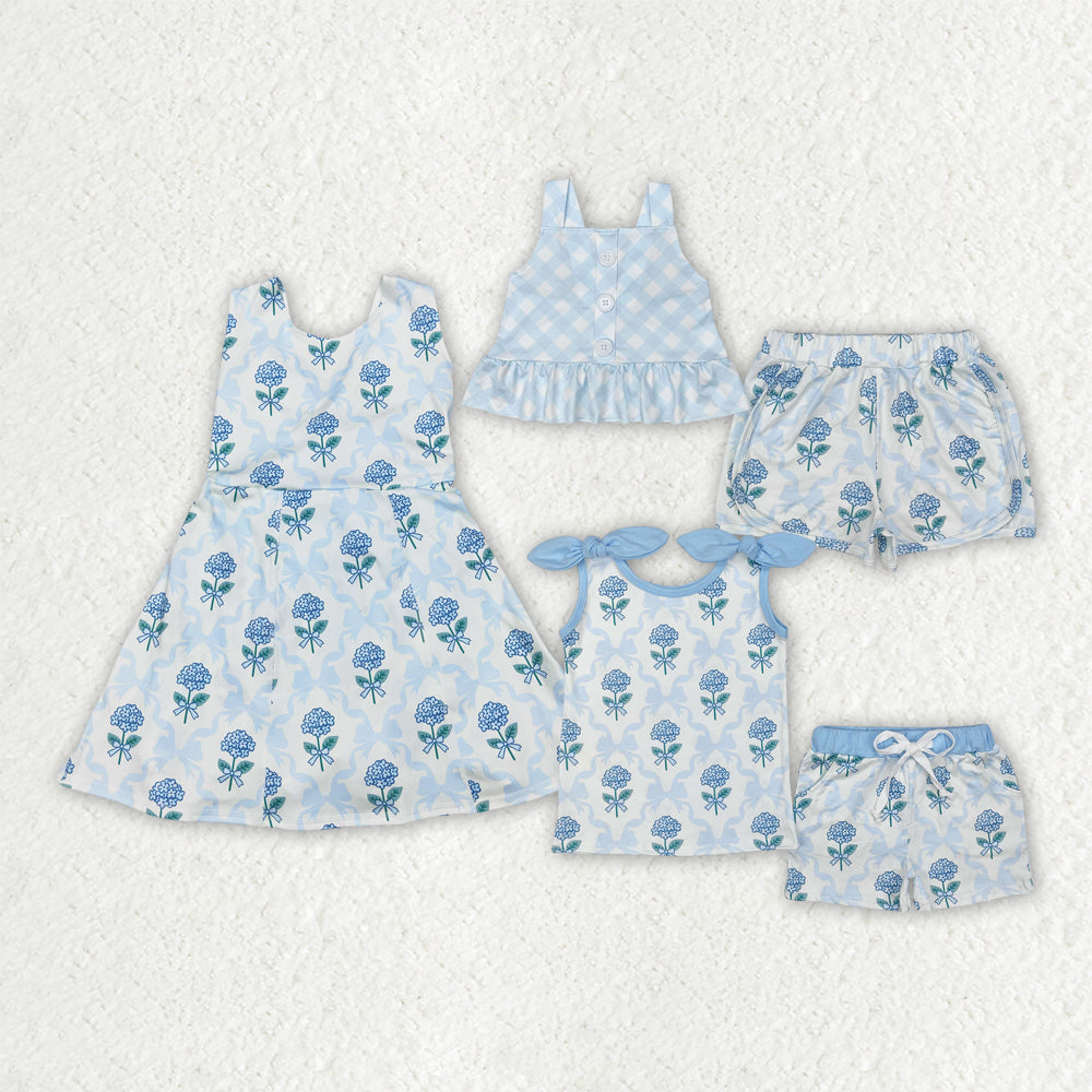 New Born Baby Boy/Girl 3 Piece Set For Summer | Blue main image 1