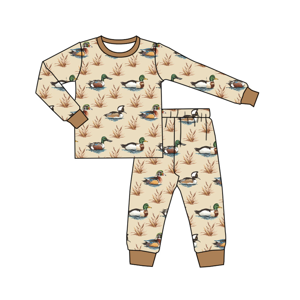 baby boy mallard duck long sleeve clothes