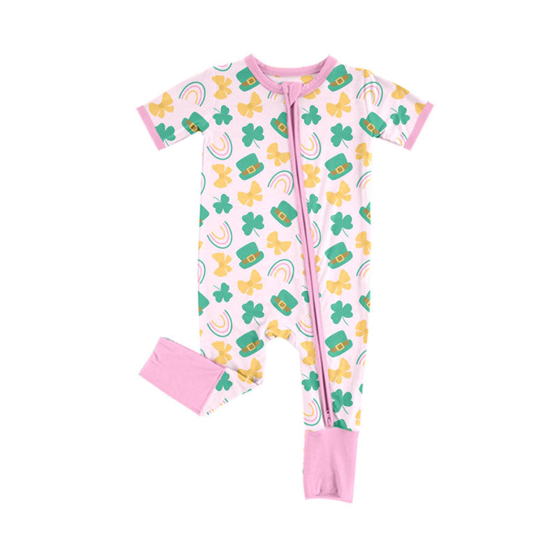 Toddle baby Saint Patrick's Day romper wholesale factory price
