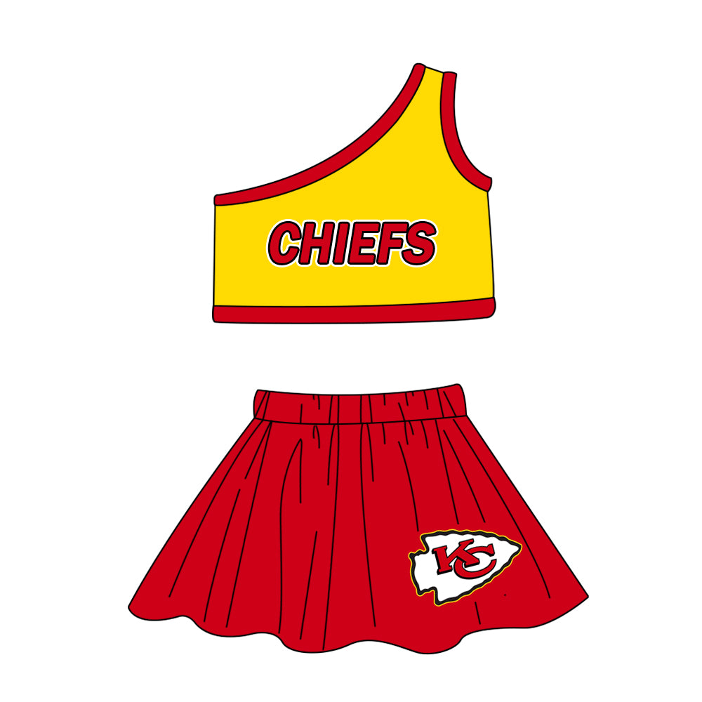 Baby girls custom team cheer outfit add shorts