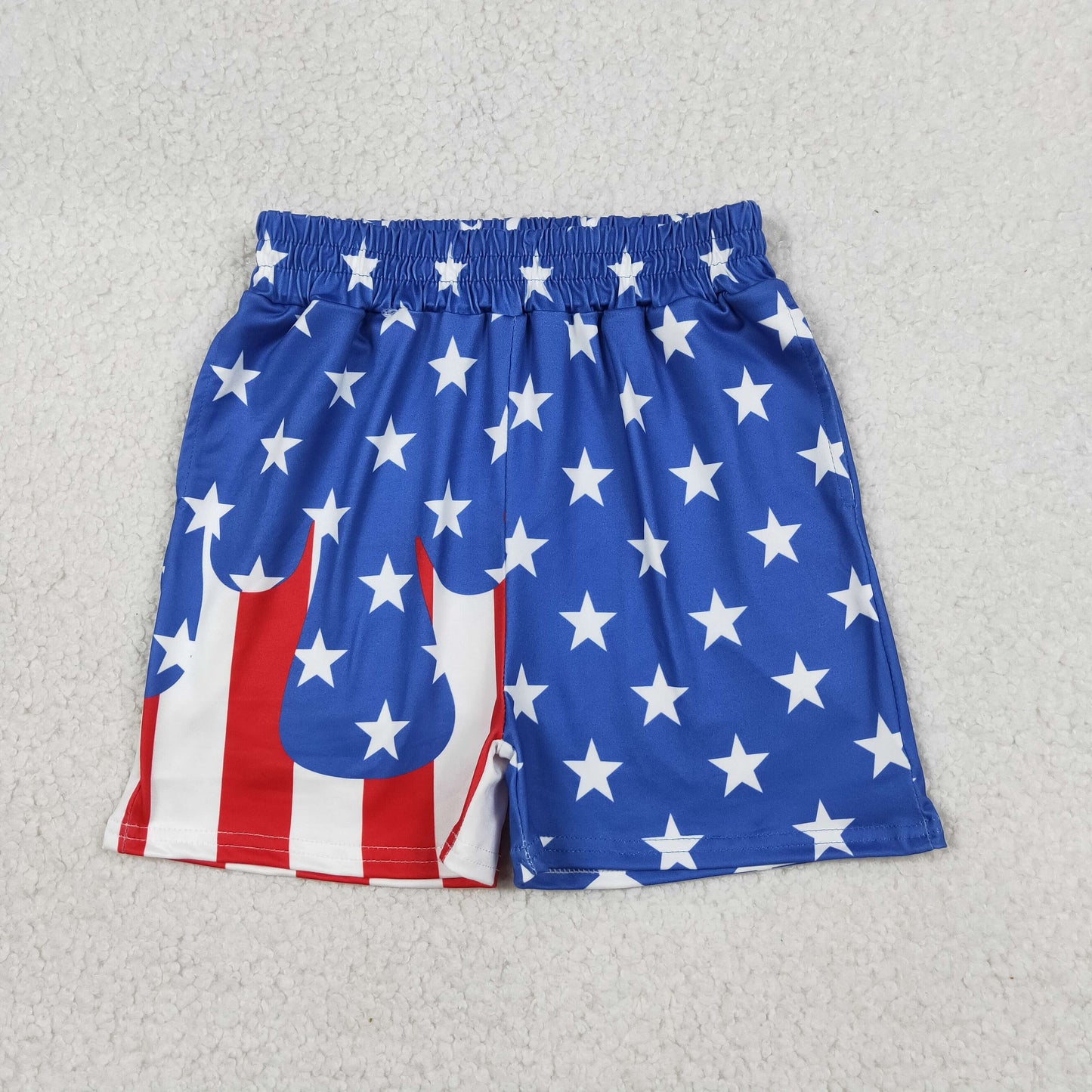 Toddle girls July 4th design yoga dress
