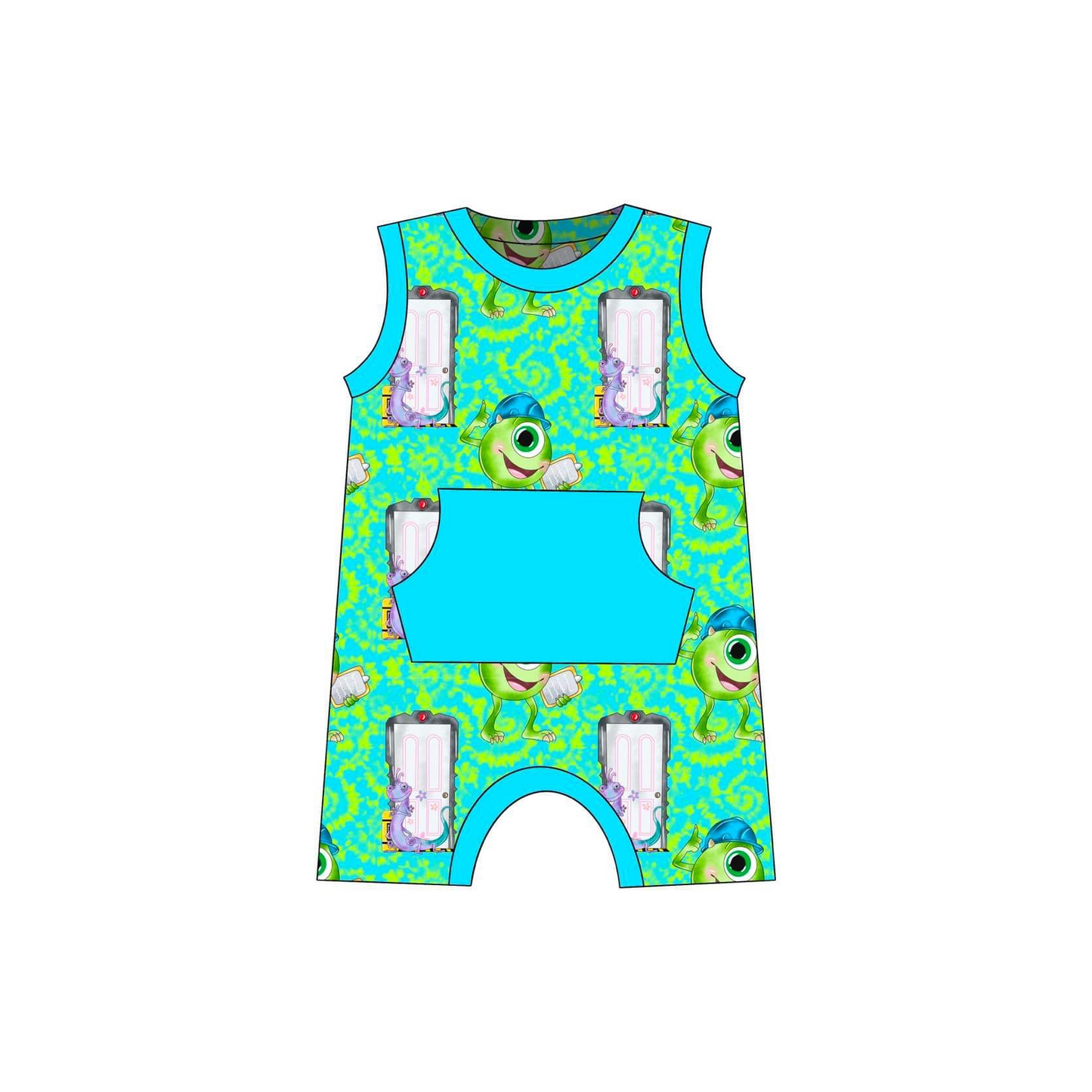 baby cartoon design romper