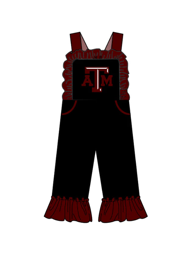 toddle girls custom team design jumpsuit wholesale factory price