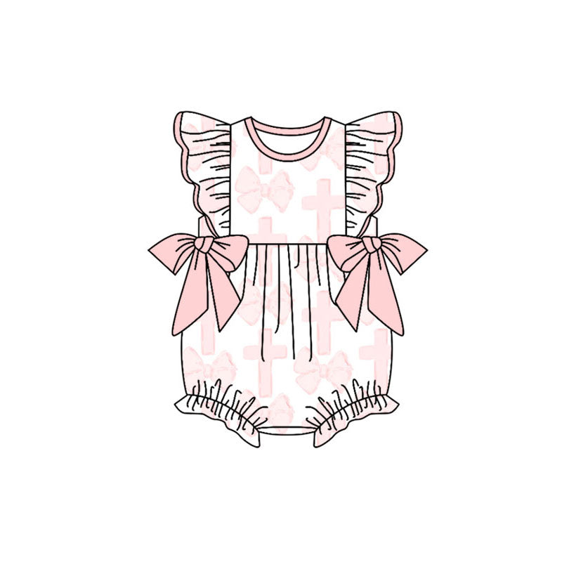 Toddle baby easter cross romper wholesale factory price