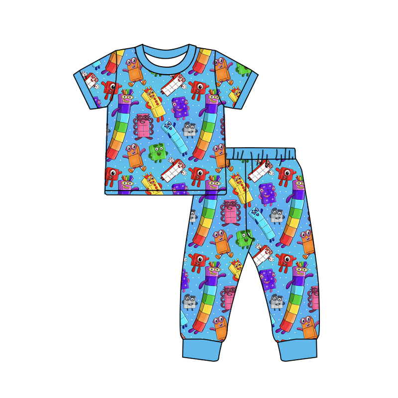 baby boy short sleeve top matching pants custom design outfit