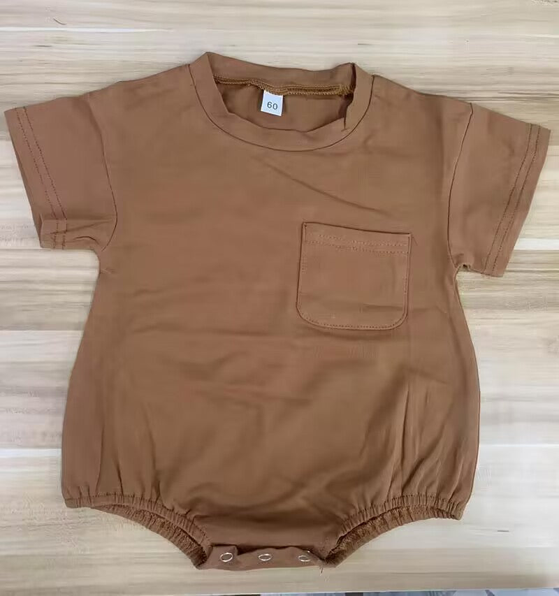 toddle baby short sleeve romper