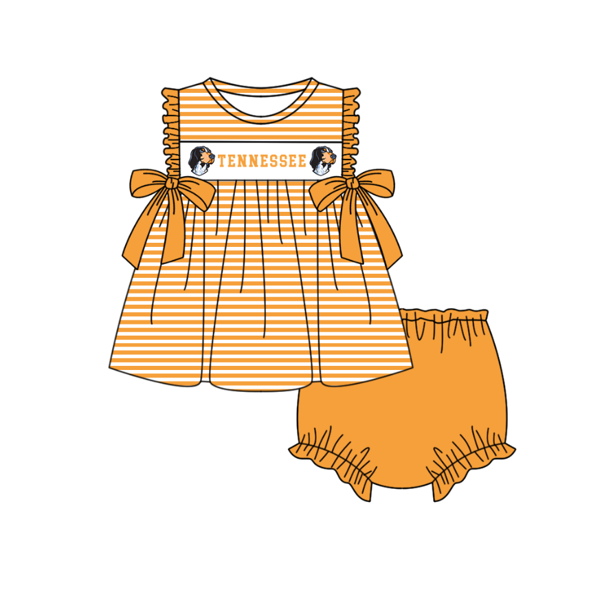 Toddle kids custom team design bummies set