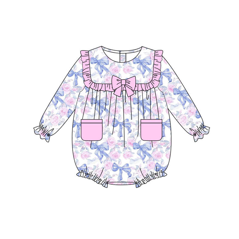 Toddle baby bow design romper wholesale factory price