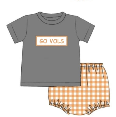 baby boy team colleague bummies set outfit