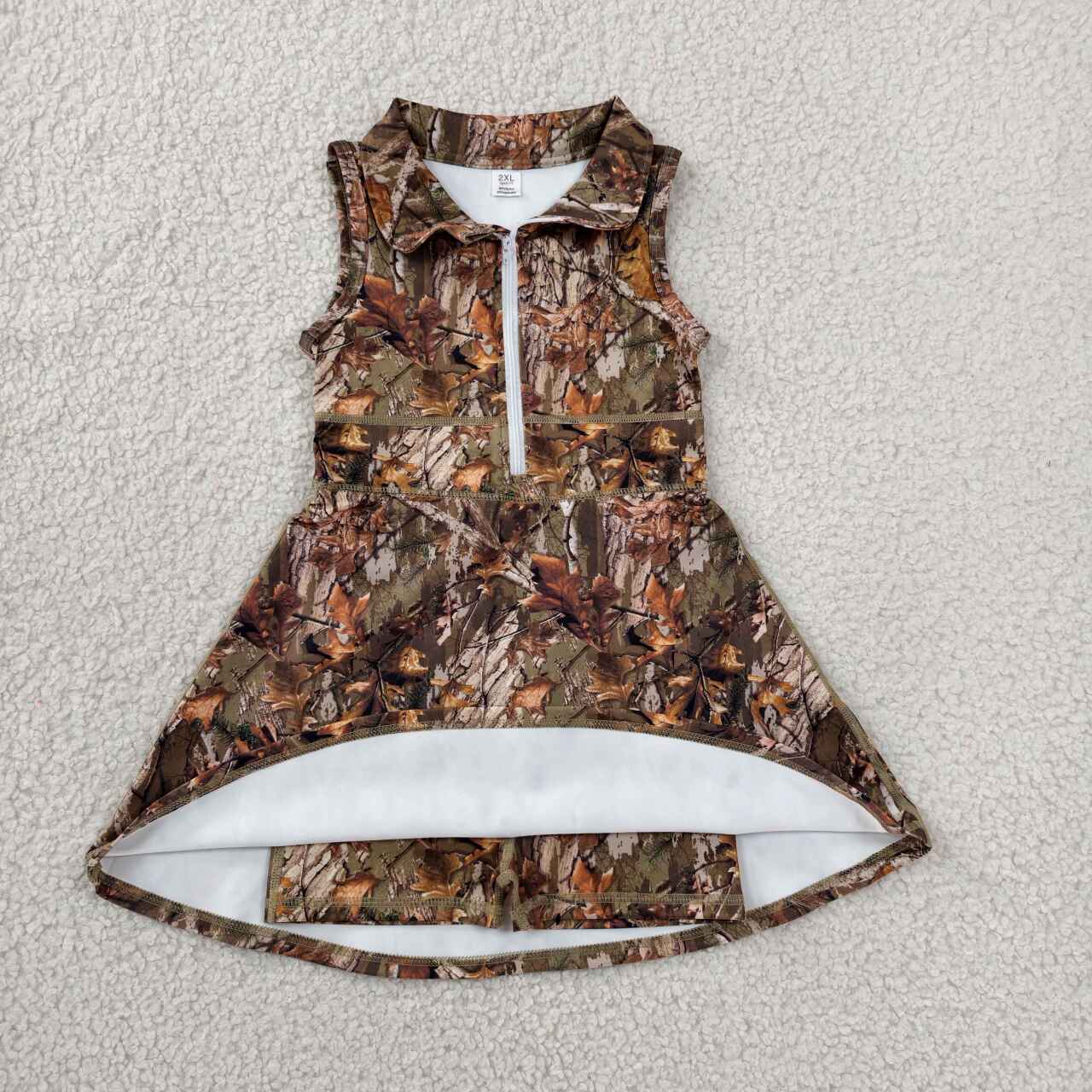 toddle baby girls camo print summer swimwear