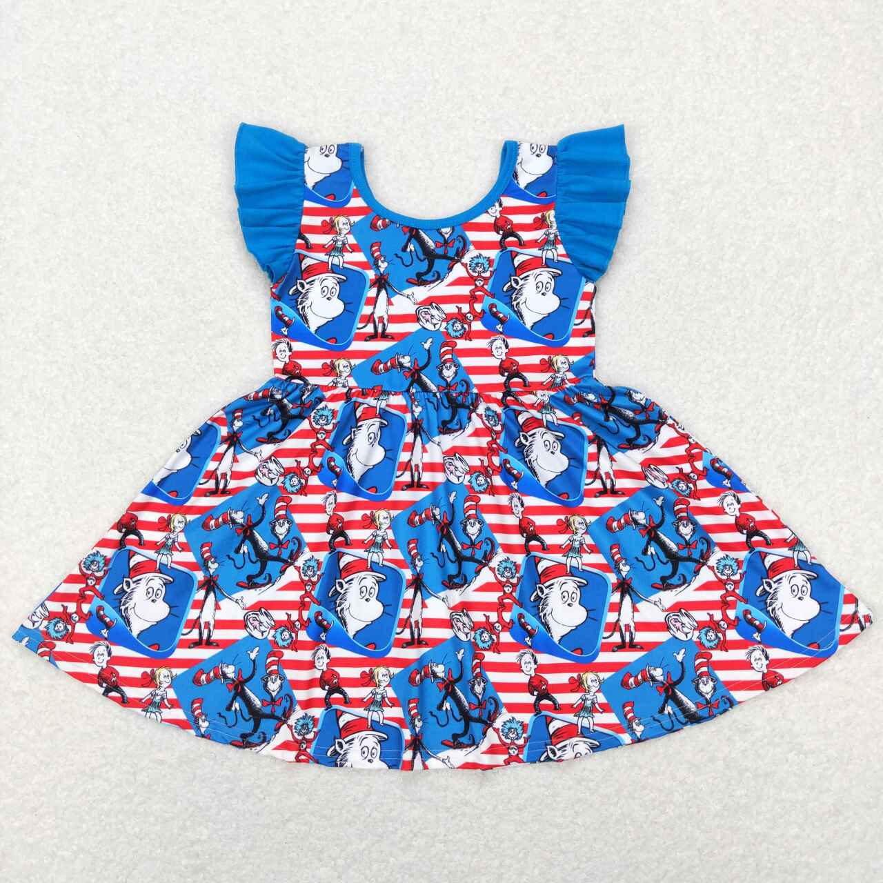 toddle girls doctor dr flutter sleeve dress