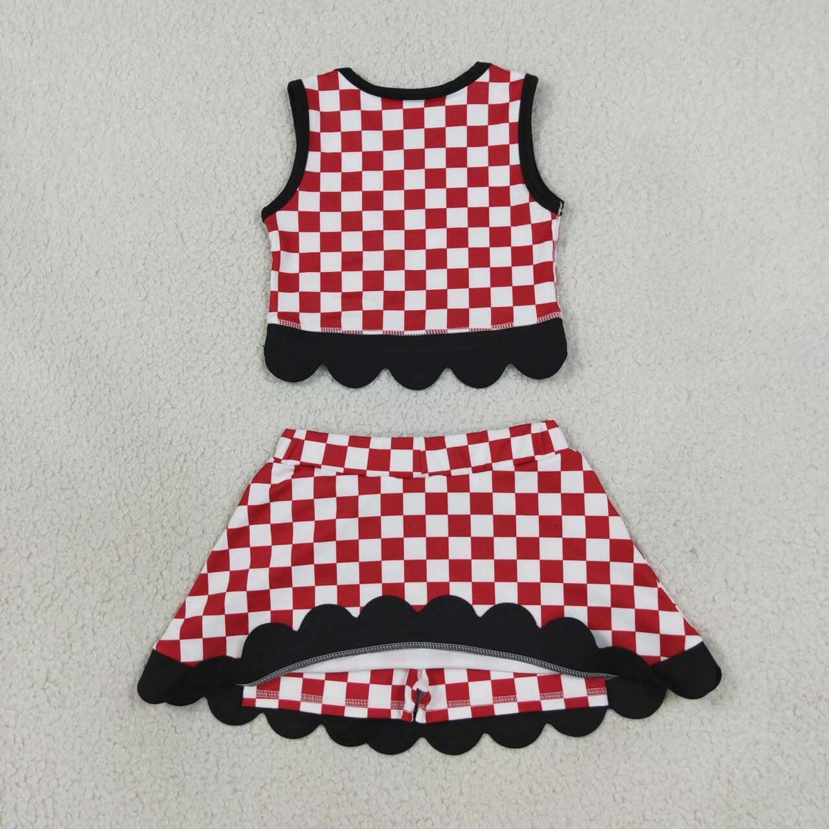baby girls sleeveless georgia yoga top matching skorts yoga clothing set