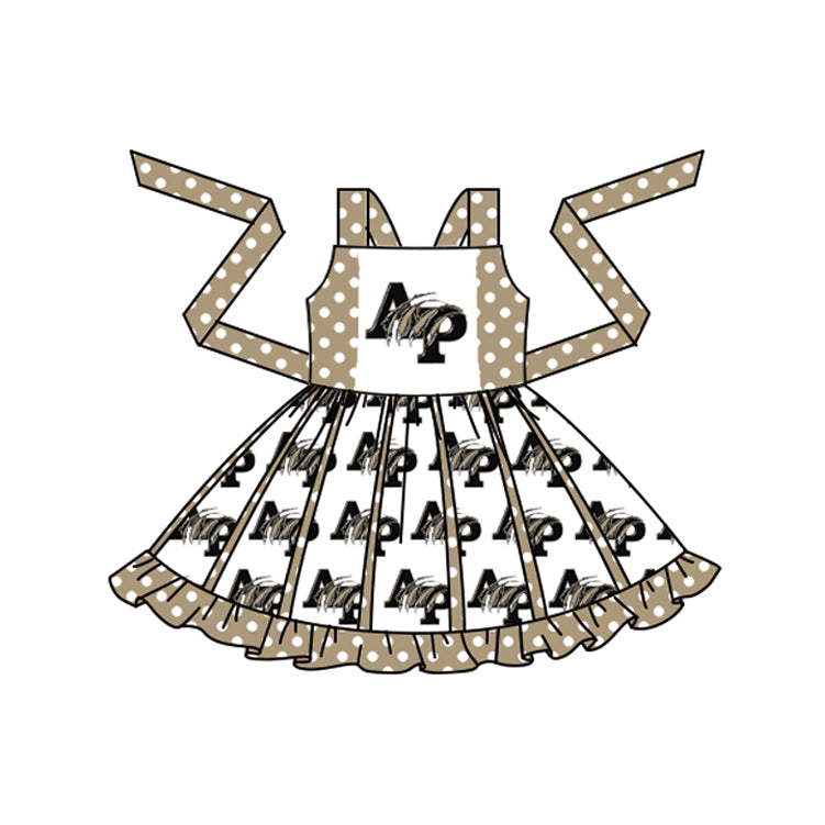 toddle girls short sleeve AP team dress