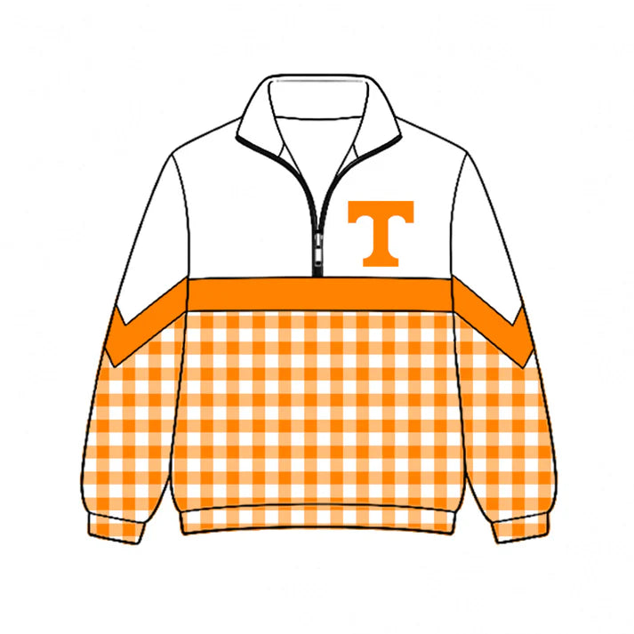 Kids team style long sleeve pullover top