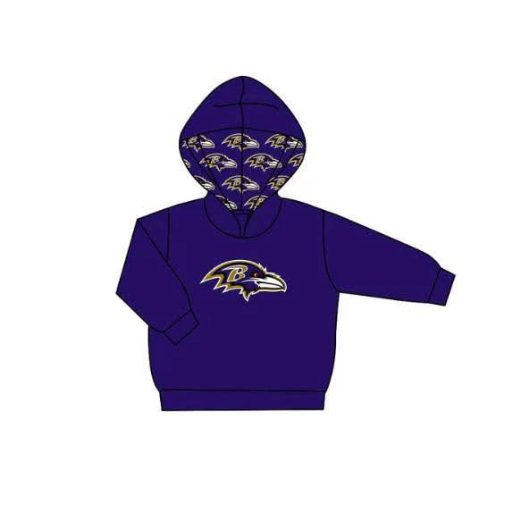 baby boy custom team design hoodie top