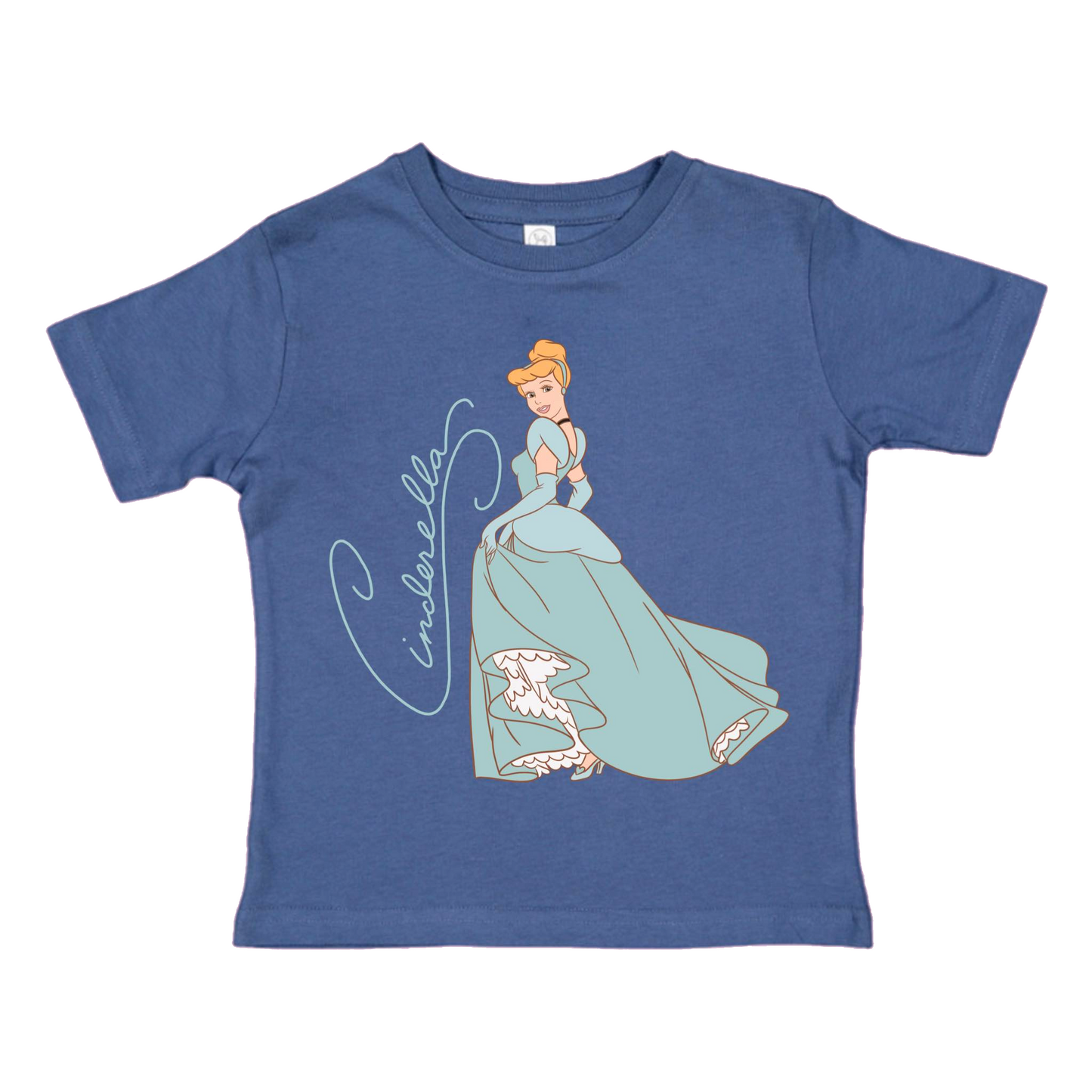 Kids short sleeve princess shirt