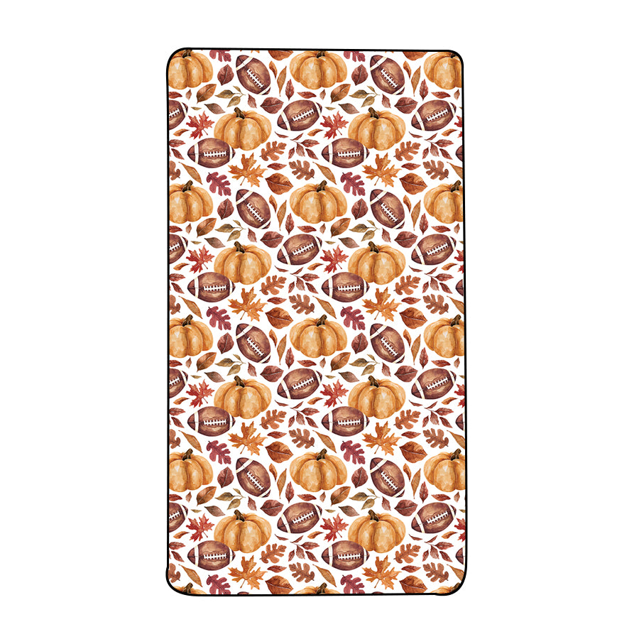 infant baby kids wholesale fall pumpkin bed sheet
