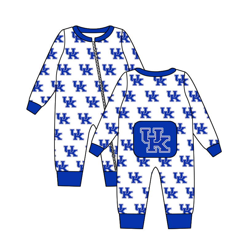 boy long sleeve zip romper, moq 3