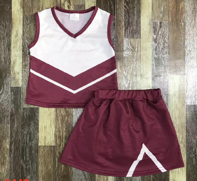 baby girls cheer skirt outfit no liner shorts,moq 5sets