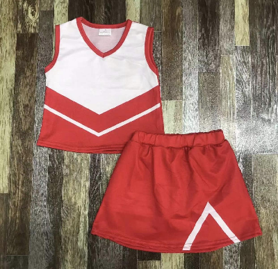 baby girls cheer skirt outfit no liner shorts,moq 5sets