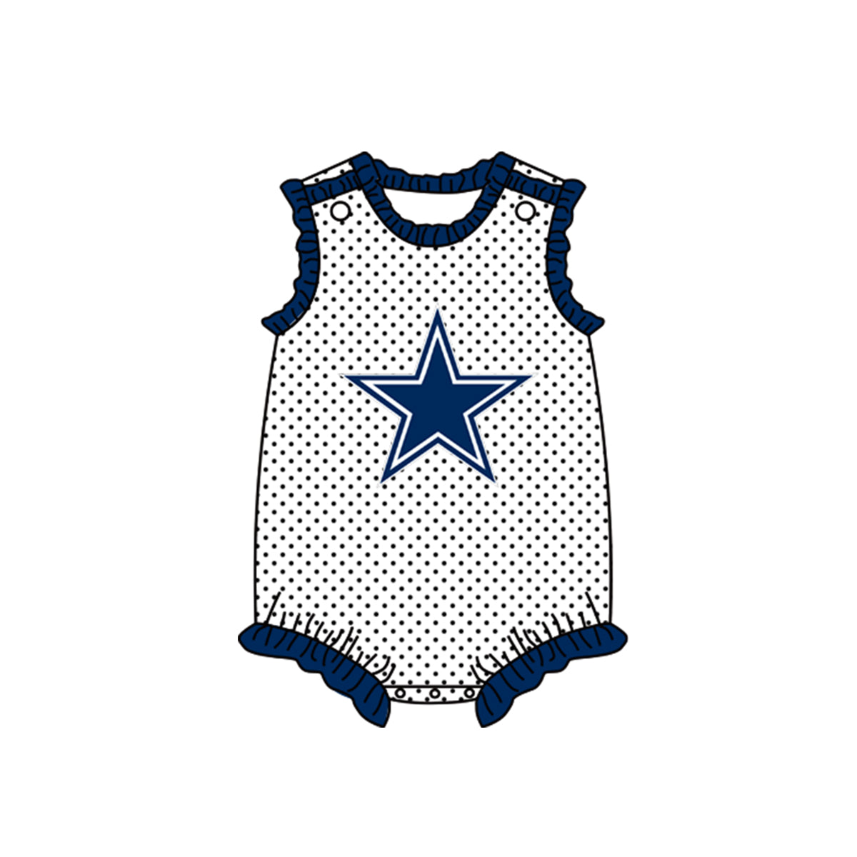 toddle girls team romper. moq 5