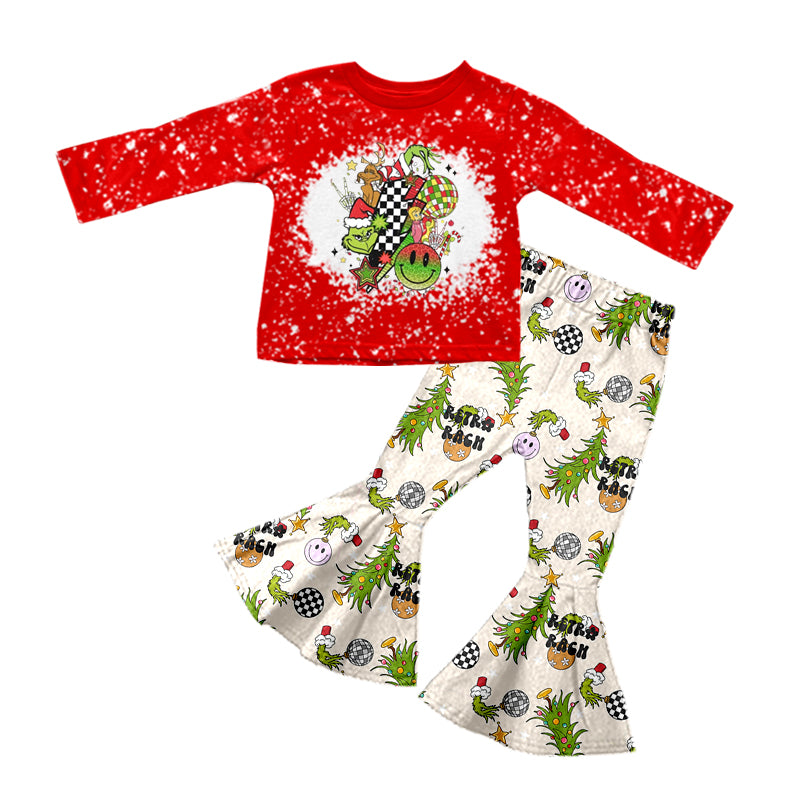 Christmas green face outfit moq 3