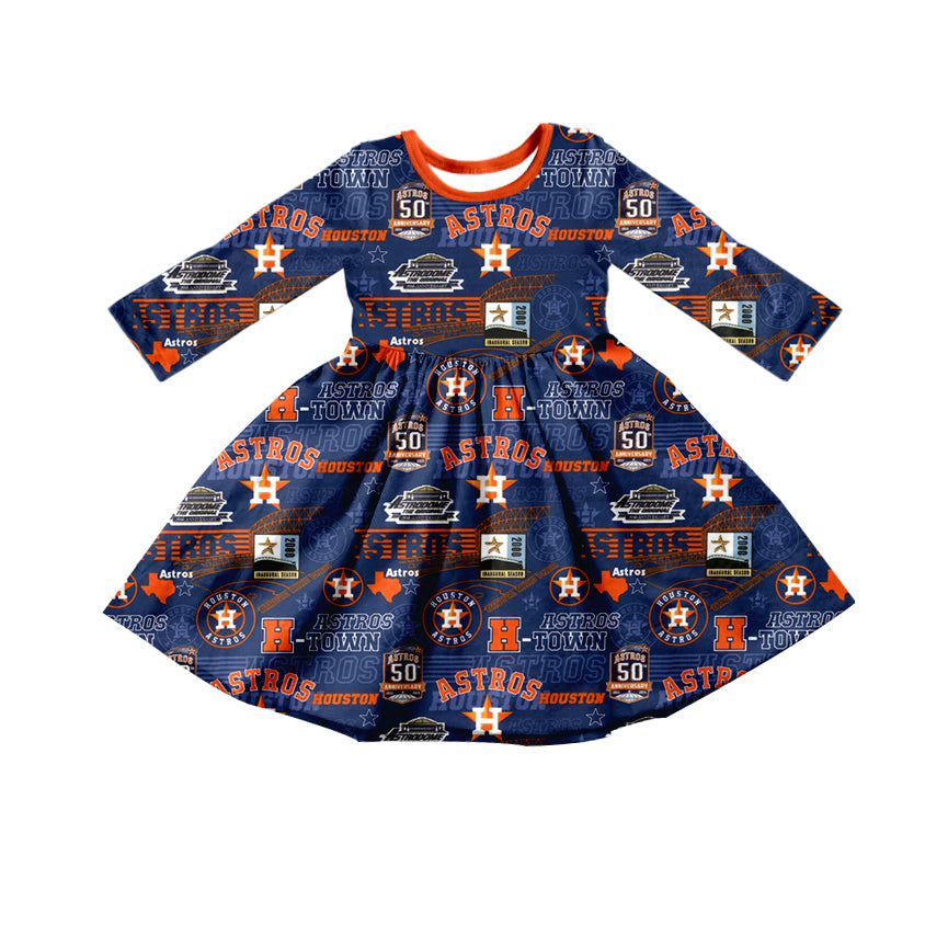 baby girls longs sleeve spring fall dress